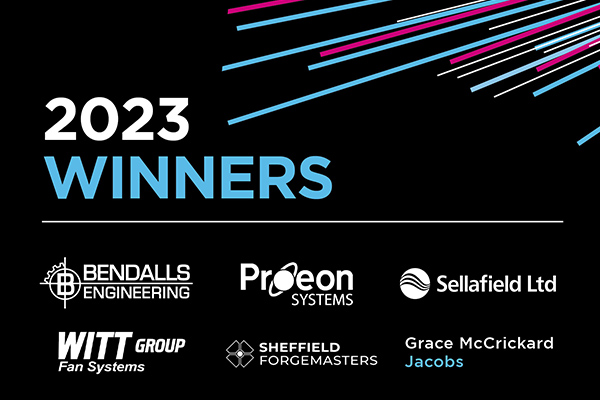 logos of the winners of the UK Nuclear Manufacturing Awards 2023